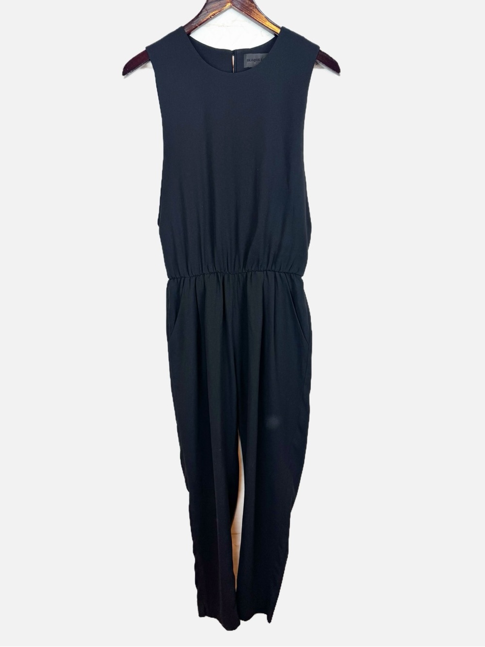 Blaque Label | Black Sleeveless Jumpsuit, S